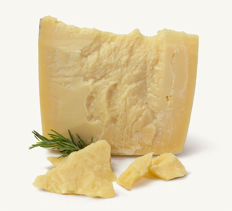trozo de queso duro parmesano La Quesera